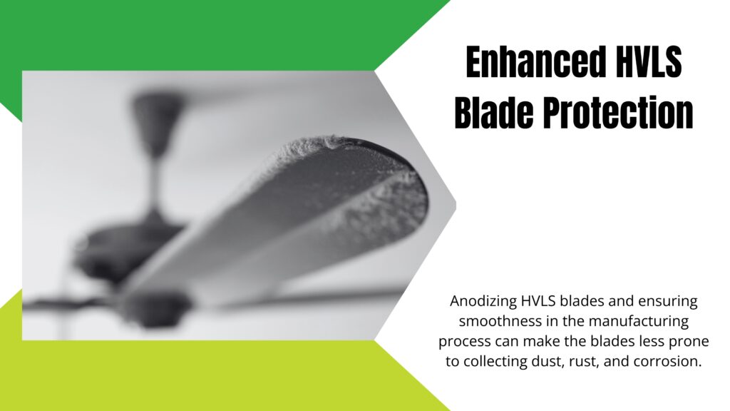 Enhanced HVLS Blade Protection